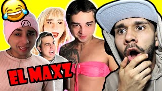 REACCIONANDO A LOS VIDEOS MAS VIRALES DE ELMAXZ 😱