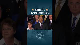 Democrats’ blatant hypocrisy on border security.