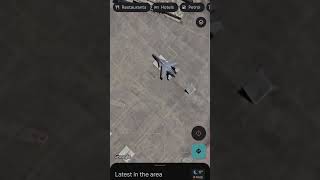 You spot a fighter jet on Google Maps 😮 #GoogleMaps #FighterJet #JetSpotting #AviationLovers #viral