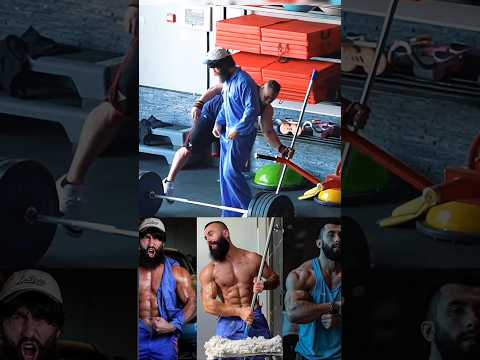 Professional Powerlifters vs 32kg Mop Anatoly Best Reactions #anatoly #bodybuilder #gym #fyp #shorts