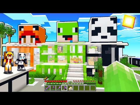 Zbudowaliśmy NOWY NAJLEPSZY DOM z MŁODSZYM RODZEŃSTWEM w Minecraft!