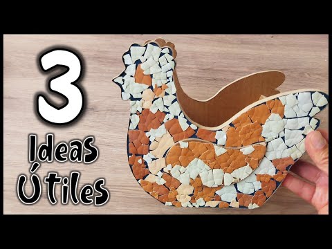 ORGANIZA TU COCINA CON ESTAS 3 HERMOSAS IDEAS - Manualidades para la cocina - Crafts for the kitchen