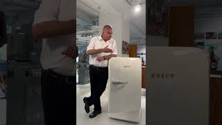 Bosch history 🔎: Same logic but reverse – the link between a heat pump and fridge 🔗 #shorts #bosch