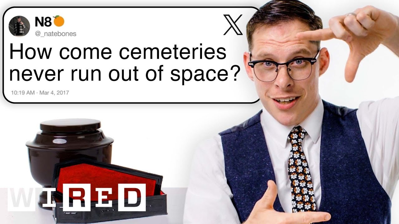 Mortician Answers Burial Questions From Twitter Tech Support
