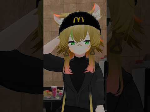 Toi aussi t'as capté qu'elle me draguait ouu ? #mcdonalds #vrchat #meme #vtuber #vr #vtuberfr #memes