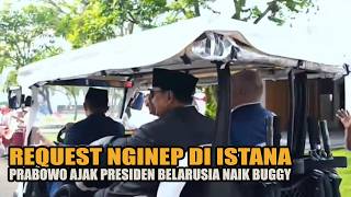 Nginep di Istana Hingga Naik Buggy Bareng Pak Prabowo, Spesial Buat Presiden Belarusia