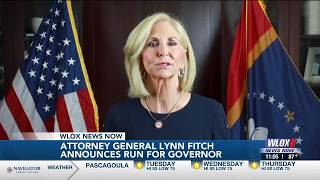 YouTube video thumbnail: Mississippi Attorney General Lynn Fitch Announces run for Governor