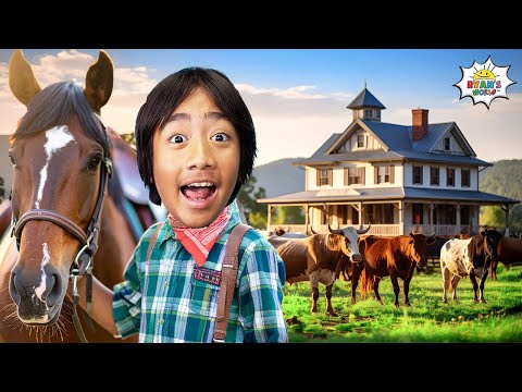 Learn about Fun Farm Animals & Riding Horses!