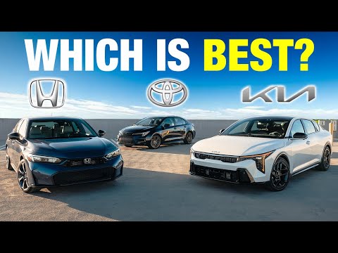 Kia K4 vs. Toyota Corolla Hybrid vs. Honda Civic Hybrid: Which Compact Sedan Is Best?