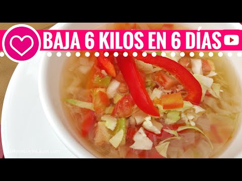 Como hacer la SOPA MILAGROSA - para bajar de peso receta