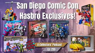 San Diego Comic Con Hasbro Exclusives Preview! Ep. 255 #sdcc #hasbro #fyp #toys #comiccon