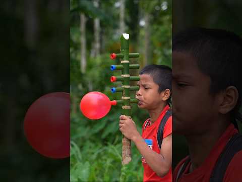 DIY Satisfied Colourful Balloons Creations #bamboo #craft