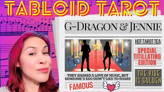 Spilling Hot Tarot Tea On WHAT BROKE BLACKPINK’S JENNIE & G-DRAGON ☕💟📰 TITILLATING TABLOID TAROT 🔮✨