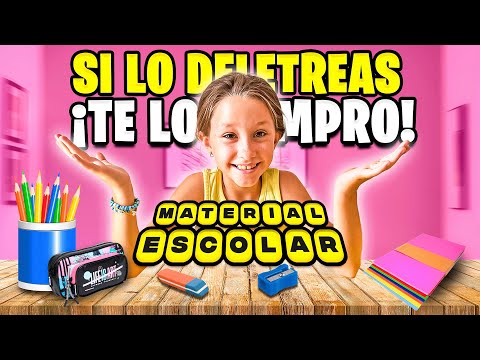 SI LO DELETREAS TE LO COMPRO MATERIAL ESCOLAR MARTINA VUELTA AL COLE