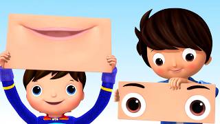 Where's Your Nose? 👃 Learn Face Parts | Sing It Again and Again | Musical Fun for Little Ones
