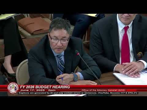 YouTube video thumbnail: Guam's "Toughest Law Enforcers" Defend $24.1M Budget Request
