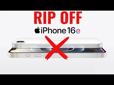 The iPhone 16E is a RIP OFF!