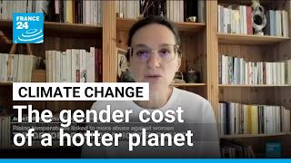 YouTube video thumbnail: Climate Change: Women Paying the Price of a Hotter Planet 