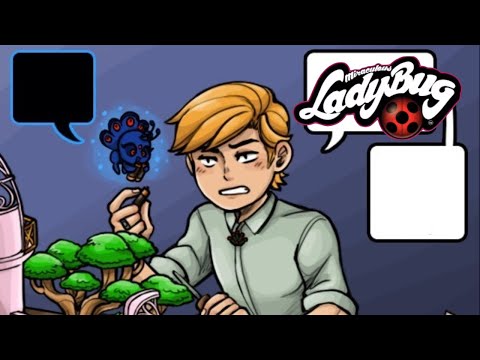 Felix como portador del pavo real - Miraculous Ladybug comic (FANDUB)