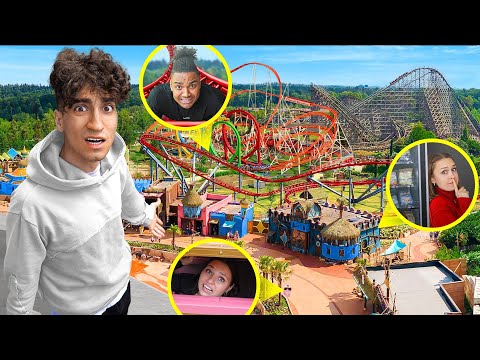 EXTREM HIDE & SEEK im Freizeitpark 🎢 (ft. Rick, Theresa, Lucy)