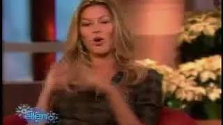 Gisele Bundchen no Ellen Show em 2006 (Inglês)