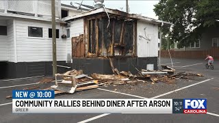 ‘They need help’: Greer diner arson fire prompts community fundraiser for employees