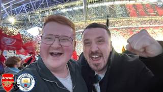 The Moment Man City Beat Arsenal to WIN the Carabao Cup