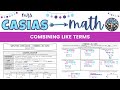 Combining Like Terms in Algebra