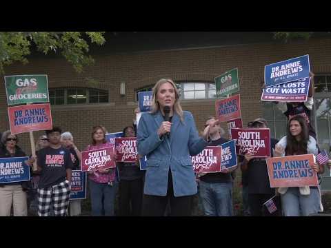 Annie Andrews Pre-Debate Rally | Oct. 11, 2026