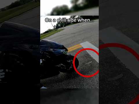 It was stuck to the road... #automobile #twowheels #motorcycle #zx6r #636 #bikelife