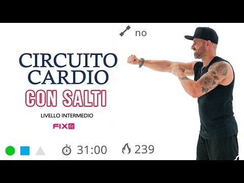 Esercizi Per Dimagrire Con Cardio A Circuito: Allenamento Con Salti