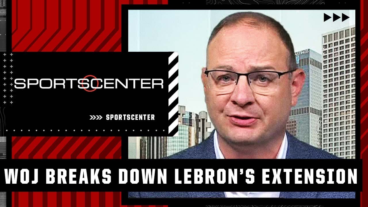 Woj: LeBron James and Anthony Davis’ contracts are aligned with Lakers | SportsCenter￼
