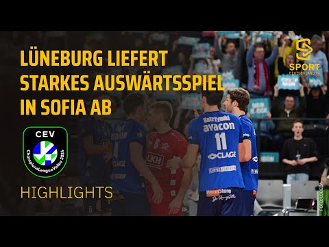 Levski SOFIA vs. SVG LÜNEBURG | Highlights - CL Männer | SDTV Volleyball