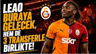 Leao bilmecesi devam ediyor | Galatasaray’ın görüştüğü diğer futbolcular | CL’de rakipler