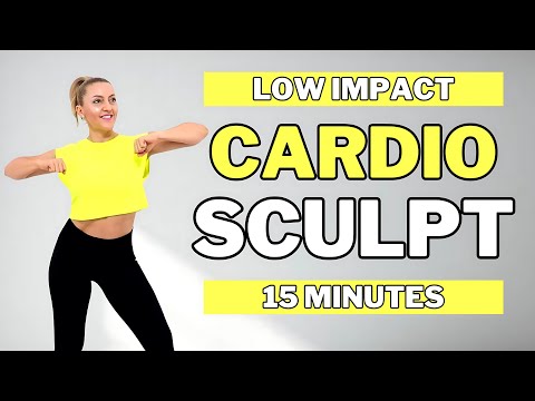 🔥15 Min Cardio Sculpt Workout🔥Beginner Friendly🔥All Standing🔥NO SQUATS🔥NO LUNGES🔥Super Sweaty🔥