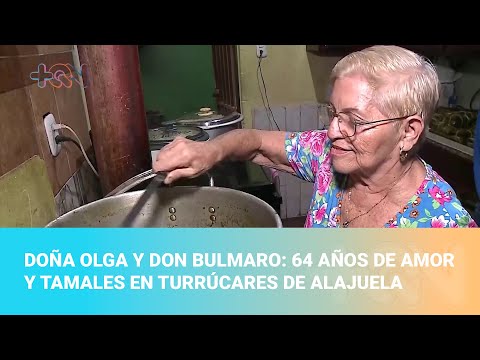 Doña Olga y don Bulmaro: 64 años de amor y tamales en Turrúcares de Alajuela