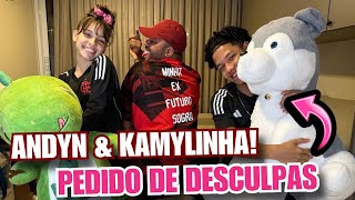 SERÁ QUE O HYTALO ACEITOU? ANDYN  FEZ PEDIDO DE DESCULPAS A KAMYLINHA!