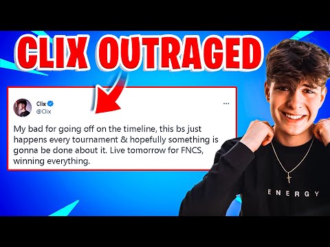 Clix is FED UP with Fortnite Competitive!