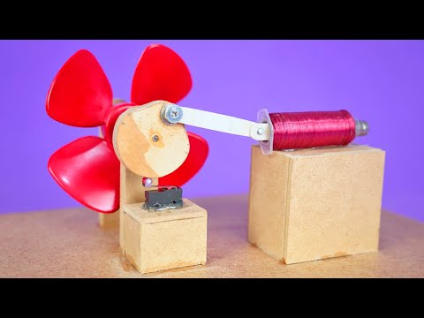 Make a Simple DIY Electric Motor from Recycled Materials