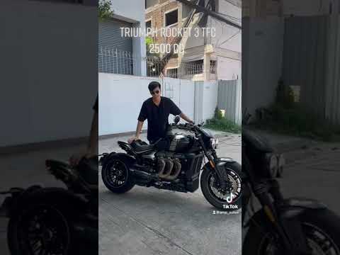 Triumph rocket 3 tfc มี9คันในไทย 750คันจากทั่วโลก