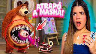 NUNCA abras la BARRIGA del OSO de Masha y el Oso🤢😵‍💫 (APLICACIÓN) | Ani Cat😻