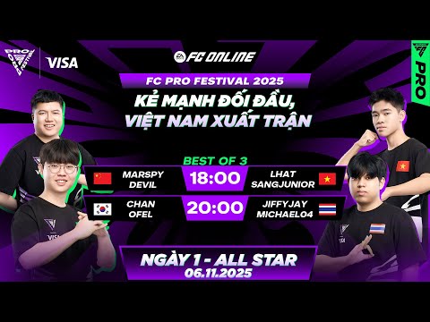 All Star - Tuyển Thủ Tranh Tài, LHAT & SangJr Hướng Tới Chung Kết Tổng | FC Pro Festival 2025