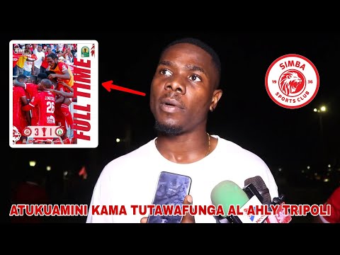 Mchezaji wa Simba: ABDULRAZAQ HAMZA AFUNGUKA KUWAFUNGA AL AHLY TRIPOLI TUMEWAFUNGA KAMA BAHATI TY