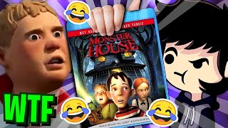 MEJORES MOMENTOS 😂 MONSTER HOUSE || Adan Reacciona