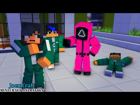 SQUID GAME ! APHMAU, AARON, EIN, NOI, ZANE, KC, KIM | HERO TONGIHT | SUPER IDOL Minecraft Animation