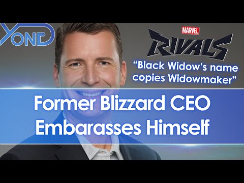 Ex Blizzard CEO stupidly claims Black Widow's name in Marvel Rivals copies Widowmaker in Overwatch