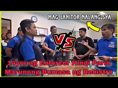 Col. Bosita 14yrs ng Enforcer Hindi Parin Marunong Bumasa ng Rehistro Nako Sablay