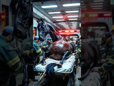 A pet horse need help rescued by Doctors #humanity #animals #horse #pets #veternary #rescueanimals