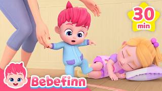 Walking Walking & More!🚶‍♂️🎵｜Bebefinn’s Favorite Songs for Babies & Toddlers｜Bebefinn Nursery Rhymes