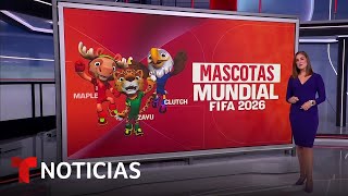 Un alce, un jaguar y un águila son las mascotas del Mundial de la FIFA 2026 | Noticias Telemundo